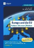 Cover-Bild zum Titel 'Europa und die EU - Fakten, Chancen, Risiken' von 'Reinhold Helf, Gerhard Vierbuchen'