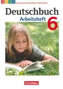 Cover-Bild zum Titel 'Deutschbuch 6. Schuljahr. Arbeitsheft mit Lösungen Gymnasium Nordrhein-Westfalen' von 'Cordula Grunow, Angela Horwitz, Angela Mielke, Kerstin Muth, Vera Potthast'