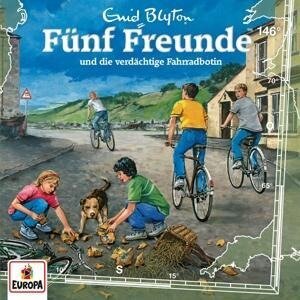 Fünf Freunde 146: Fünf Freunde und die verdächtige Fahrradbotin - Enid Blyton