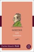 Cover-Bild zum Titel 'Goethe zum Genießen' von ''
