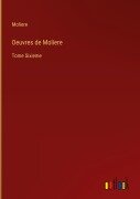 Cover-Bild zum Titel 'Oeuvres de Moliere' von 'Moliere'