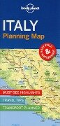 Lonely Planet Italy Planning Map - Lonely Planet