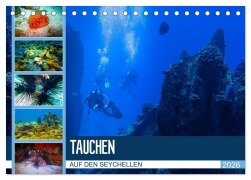 Tauchen auf den Sychellen (Tischkalender 2026 DIN A5 quer), CALVENDO Monatskalender - Dirk Meutzner