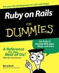 Cover-Bild zum Titel 'Ruby on Rails For Dummies' von 'Barry Burd'