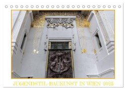 Jugendstil-Baukunst in Wien (Tischkalender 2025 DIN A5 quer), CALVENDO Monatskalender - Werner Braun