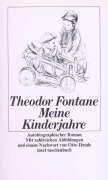 Cover-Bild zum Titel 'Meine Kinderjahre' von 'Theodor Fontane'