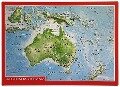 Cover-Bild zum Titel 'Reliefpostkarte Australien' von 'André Markgraf, Mario Engelhardt'