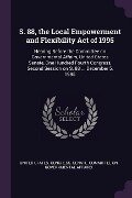 S. 88, the Local Empowerment and Flexibility Act of 1995 - 