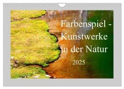 Farbenspiel - Kunstwerke in der Natur 2025 (Wandkalender 2025 DIN A4 quer), CALVENDO Monatskalender - Christa Kramer