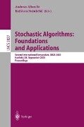Stochastic Algorithms: Foundations and Applications - 