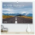 Island Highlights (hochwertiger Premium Wandkalender 2024 DIN A2 quer), Kunstdruck in Hochglanz - Andreas Sahlender