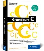 Cover-Bild zum Titel 'Grundkurs C' von 'Jürgen Wolf, René Krooß'