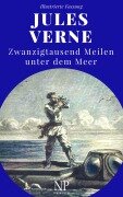 Cover-Bild zum Titel 'Zwanzigtausend Meilen unter dem Meer' von 'Jules Verne'