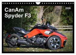CanAm Spyder F3 (Wandkalender 2026 DIN A4 quer), CALVENDO Monatskalender - Jürgen Wolff