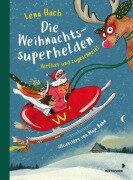 Cover-Bild zum Titel 'Die Weihnachtssuperhelden. Verflixt und zugeschneit' von 'Lena Hach'