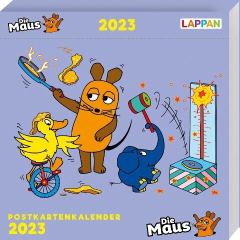 Der Kalender mit der Maus - Postkartenkalender 2023 - 