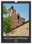 Cover-Bild zum Titel 'Kirchen und Klöster in Deutschland (Wandkalender 2026 DIN A4 hoch), CALVENDO Monatskalender' von 'Andrea Janke'
