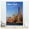 New York - sehenswertes Manhattan bei Tag und Nacht (hochwertiger Premium Wandkalender 2024 DIN A2 hoch), Kunstdruck in Hochglanz - Jana Thiem-Eberitsch