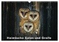 Heimische Eulen und Greife (Wandkalender 2024 DIN A3 quer), CALVENDO Monatskalender - Günter Bachmeier