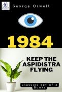 Cover-Bild zum Titel 'Nineteen Eighty-Four and Keep the Aspidistra flying Classics Set of 2 Books | George Orwell' von 'George Orwell'