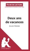 Cover-Bild zum Titel 'Deux ans de vacances de Jules Verne (Fiche de lecture)' von 'Lepetitlitteraire, Dominique Coutant-Defer'