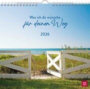 Cover-Bild zum Titel 'Wandkalender 2026: Was ich dir wünsche für deinen Weg' von ''