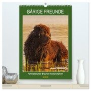 Cover-Bild zum Titel 'Bärige Freunde - Familienplaner Brauner Neufundländer (hochwertiger Premium Wandkalender 2026 DIN A2 hoch), Kunstdruck in Hochglanz' von 'Sigrid Starick'