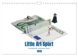Cover-Bild zum Titel 'Little Art Sport Kunstkalender (Wandkalender 2026 DIN A4 quer), CALVENDO Monatskalender' von 'Karsten Thiele'