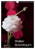 Weißer Blütentraum (Wandkalender 2024 DIN A4 hoch), CALVENDO Monatskalender - Ulrike Adam