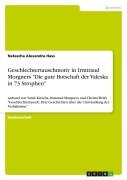 Cover-Bild zum Titel 'Geschlechtertauschmotiv in Irmtraud Morgners "Die gute Botschaft der Valeska in 73 Strophen"' von 'Natascha Alexandra Hass'