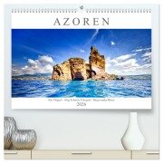 Cover-Bild zum Titel 'A Z O R E N (hochwertiger Premium Wandkalender 2026 DIN A2 quer), Kunstdruck in Hochglanz' von 'Jörg Schmöe'