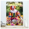 KI Clowns Mit Leichtigkeit das Leben genießen (hochwertiger Premium Wandkalender 2025 DIN A2 hoch), Kunstdruck in Hochglanz - Claudia Schimmack