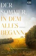 Cover-Bild zum Titel 'Der Sommer, in dem alles begann' von 'Claire Léost'