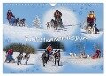 Schlittenhundesport (Wandkalender 2024 DIN A4 quer), CALVENDO Monatskalender - Heiko Eschrich - Heschfoto