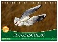 Flügelschlag - Vögel in ihrem natürlichen Lebensraum (Tischkalender 2024 DIN A5 quer), CALVENDO Monatskalender - Axel Kottal Claudia Elsner