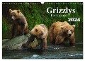 Grizzlys - Der Kalender (Wandkalender 2024 DIN A3 quer), CALVENDO Monatskalender - Max Steinwald