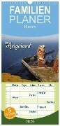 Familienplaner 2025 - Helgoland mit 5 Spalten (Wandkalender, 21 x 45 cm) CALVENDO - Martina Berg