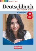 Cover-Bild zum Titel 'Deutschbuch 8. Schuljahr. Arbeitsheft mit Lösungen. Differenzierende Ausgabe Rheinland-Pfalz' von 'Friedrich Dick, Agnes Fulde, Marianna Lichtenstein, Toka-Lena Rusnok'
