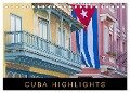 Cuba Highlights (Tischkalender 2024 DIN A5 quer), CALVENDO Monatskalender - Martin Ristl