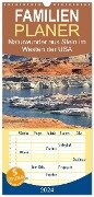 Familienplaner 2024 - Naturwunder aus Stein im Westen der USA mit 5 Spalten (Wandkalender, 21 x 45 cm) CALVENDO - Dieter-M. Wilczek