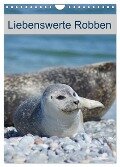 Liebenswerte Robben (Wandkalender 2024 DIN A4 hoch), CALVENDO Monatskalender - Kattobello Kattobello