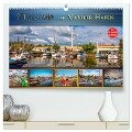 Friesland - am Vareler Hafen (hochwertiger Premium Wandkalender 2024 DIN A2 quer), Kunstdruck in Hochglanz - Peter Roder