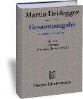 Gesamtausgabe. 4 Abteilungen / Ontologie. Hermeneutik der Faktizität - Martin Heidegger