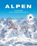 Cover-Bild zum Titel 'Alpen. Die Kunst der Panoramakarte' von 'Tom Dauer'