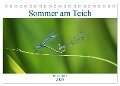 Sommer am Teich (Tischkalender 2024 DIN A5 quer), CALVENDO Monatskalender - Heike Hultsch
