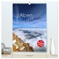 Alpen Flu­i­dum (hochwertiger Premium Wandkalender 2024 DIN A2 hoch), Kunstdruck in Hochglanz - Stefan Mosert