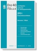 Cover-Bild zum Titel 'Die 40 wichtigsten Fälle ZPO I - Erkenntnisverfahren' von 'Karl-Edmund Hemmer, Achim Wüst'