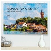 Feldberger Seenlandschaft - Spaziergang in Aquarell (hochwertiger Premium Wandkalender 2026 DIN A2 quer), Kunstdruck in Hochglanz - Kerstin Waurick
