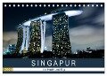 Singapur bei Nacht und Tag (Tischkalender 2024 DIN A5 quer), CALVENDO Monatskalender - Sebastian Rost