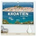 KROATIEN - Perle der Adria (hochwertiger Premium Wandkalender 2024 DIN A2 quer), Kunstdruck in Hochglanz - Mario Weigt